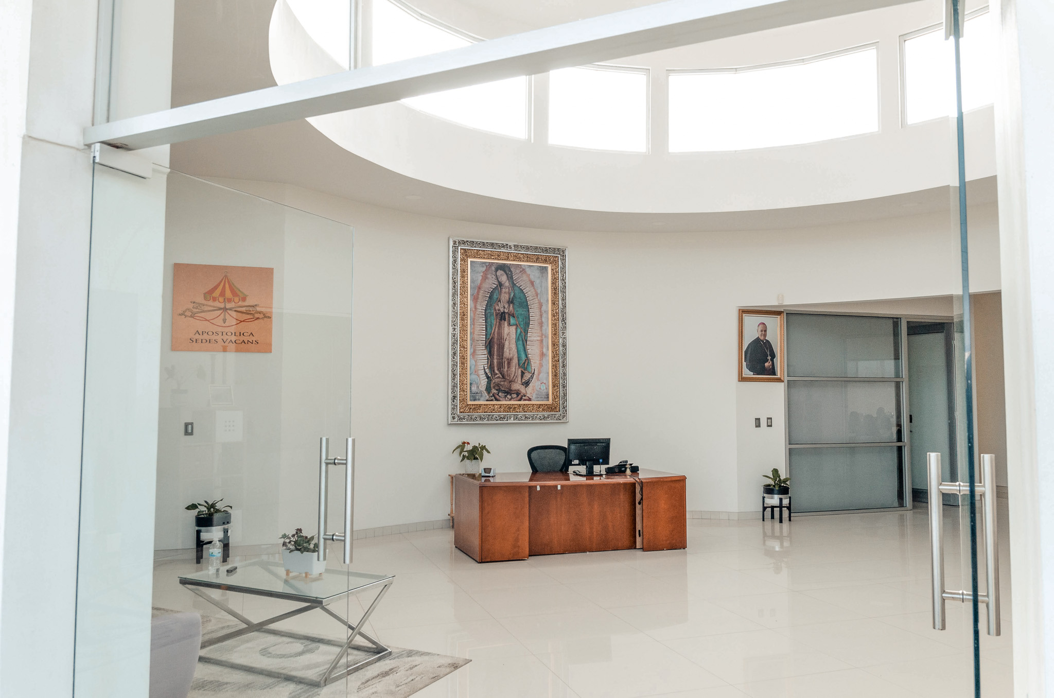 Interior de la Curia Diocesana de Ensenada